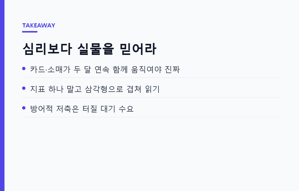 소비심리지수 믿어도 될까: 소비 지표 5가지 비교와 선택 기준